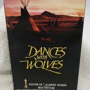 Dances with Wolves VHS - Kevin Costner - 1990